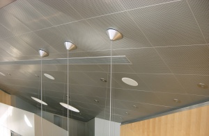 decorative perforated metal ceiling panel