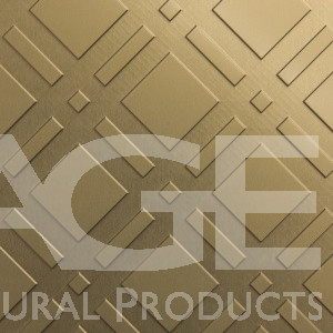 decorative carved dimensional metal panel bronze gold