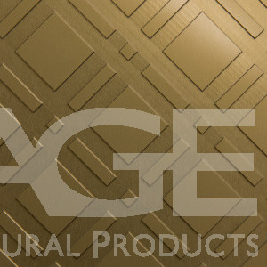 decorative carved dimensional metal panel bronze