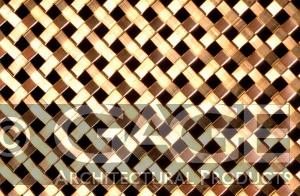 decorative woven metal mesh